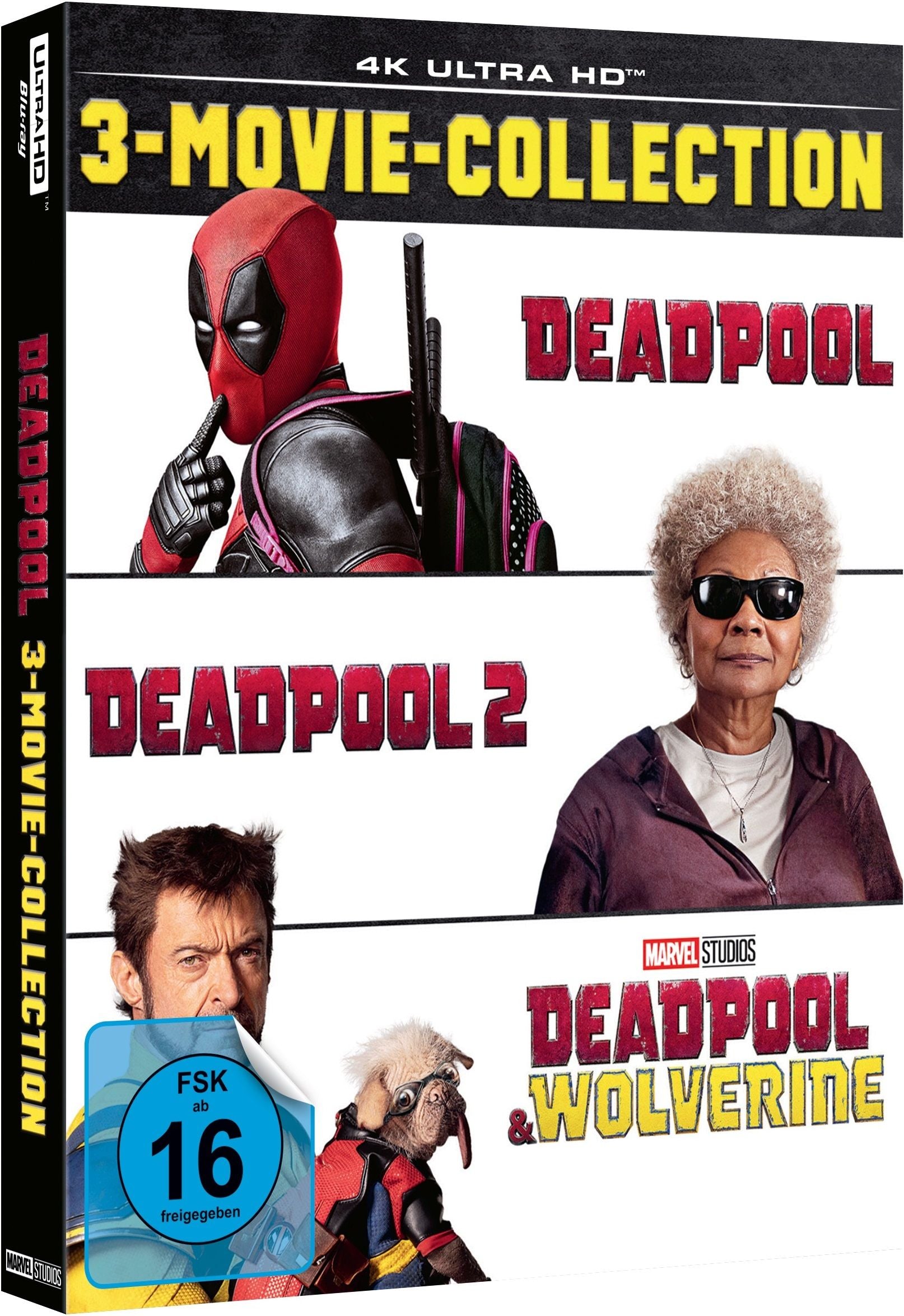 leonine-studios-deadpool-3-movie-collection-4k-uhd-blu-ray image 2