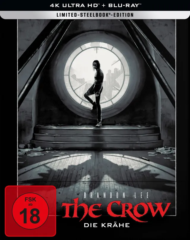 leonine-the-crow-die-kr-he-4k-steelbook-blu-ray image 1