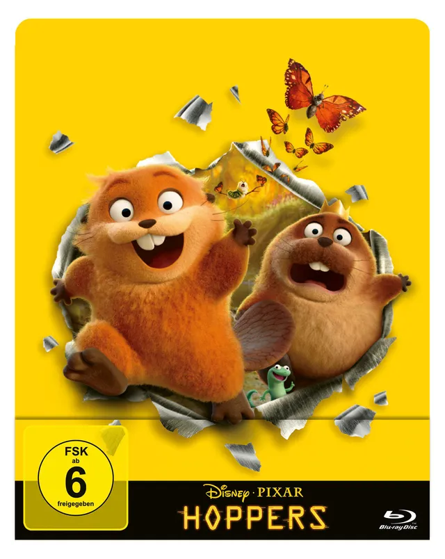 disney-pixar-hoppers-lim-steelbook-blu-ray-4k-animation image 1