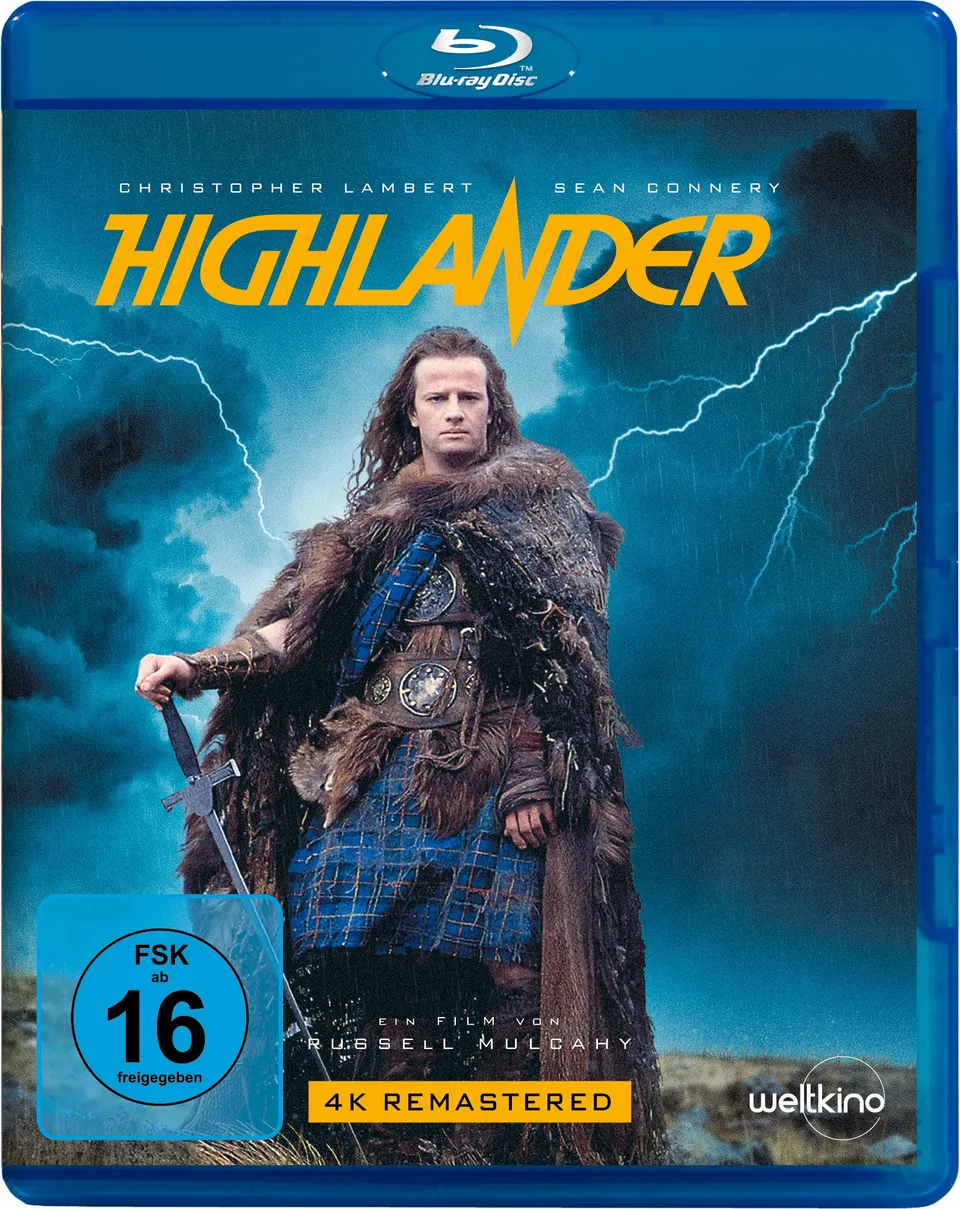 leonine-studios-highlander-blu-ray-4k-remastered-klassiker image 1