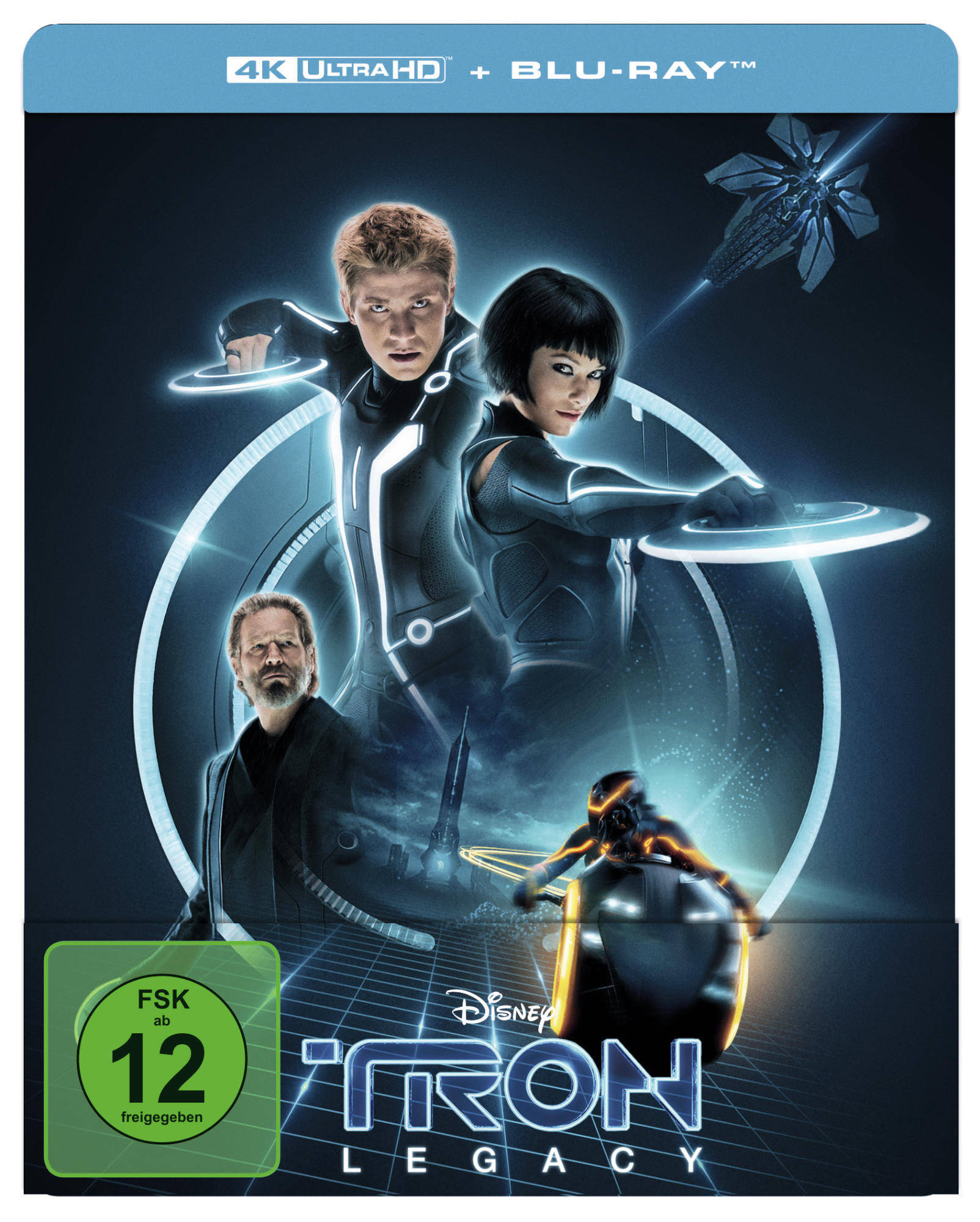 leonine-tron-legacy-4k-uhd-blu-ray-steelbook-disney-sci-fi image 1
