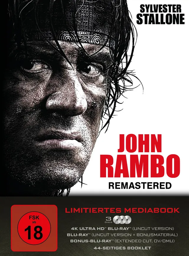 leonine-john-rambo-remastered-4k-uhd-mediabook-blu-ray image 1
