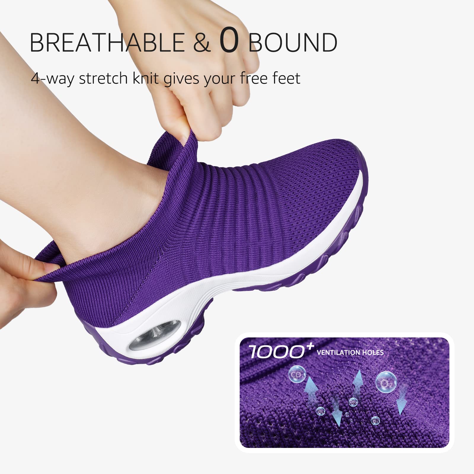 hkr-sneaker-damen-slip-on-violett-35-memory-foam image 7