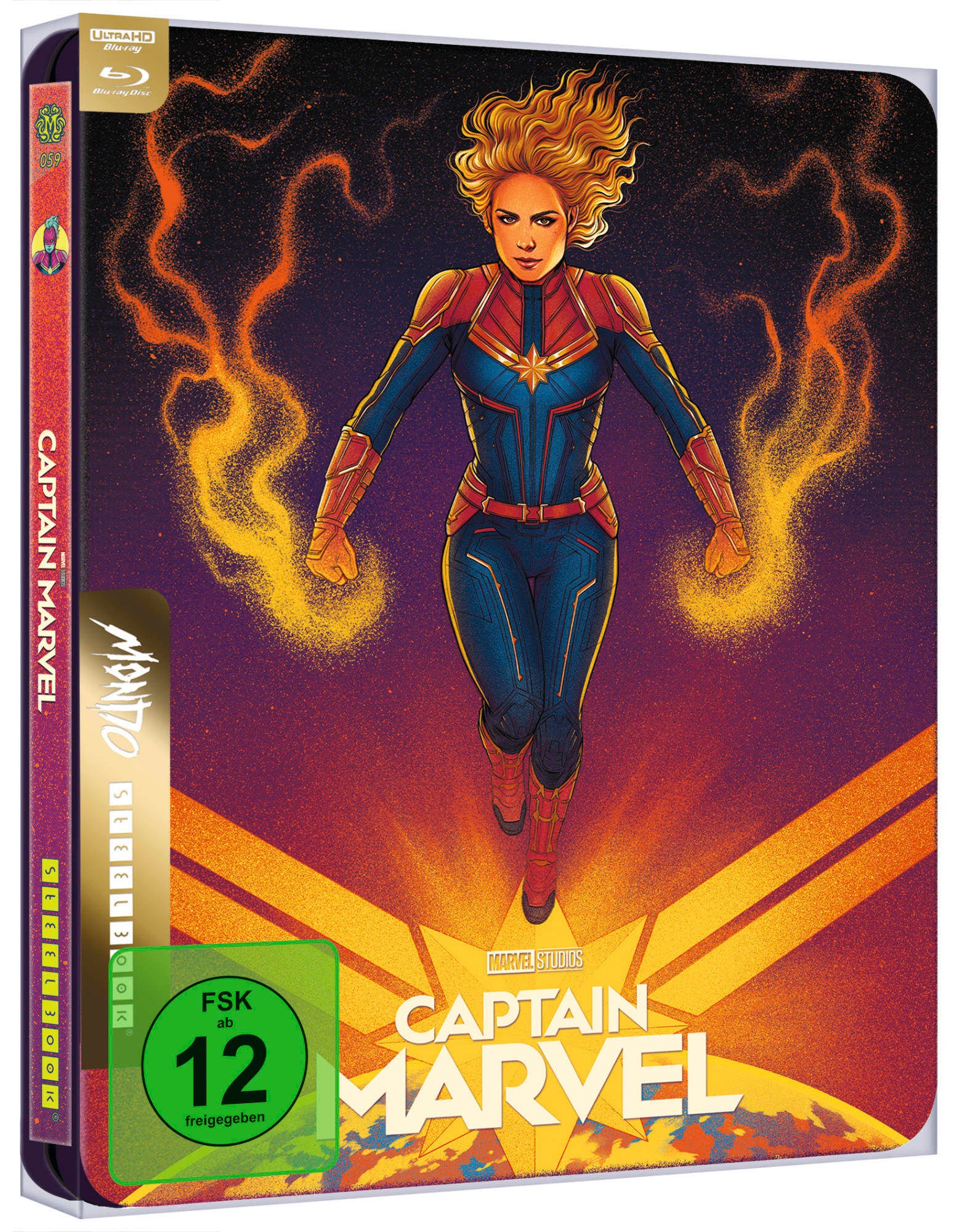 leonine-captain-marvel-4k-uhd-blu-ray-steelbook-marvel image 2