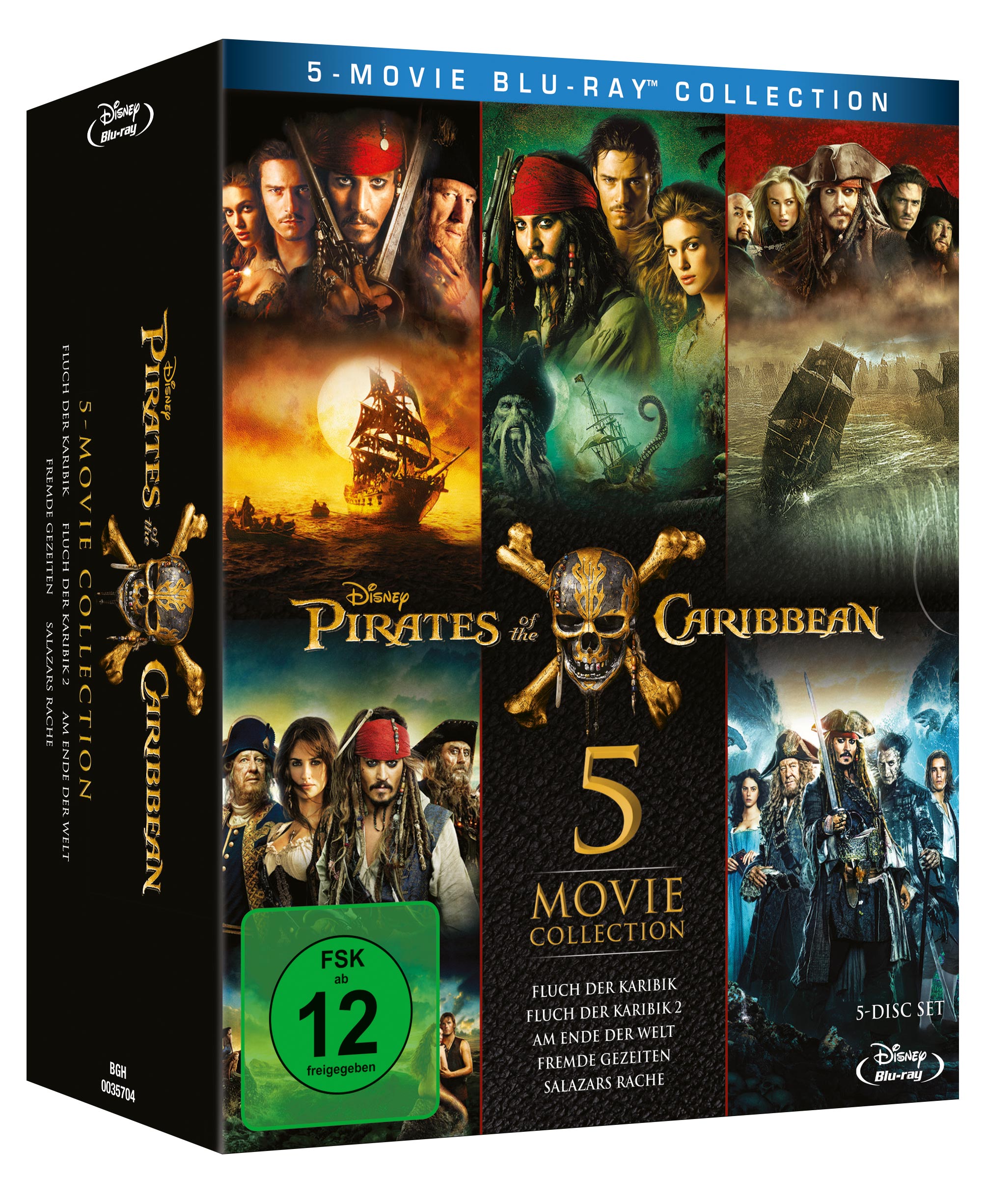 leonine-pirates-of-the-caribbean-1-5-dvd-box-disney image 2