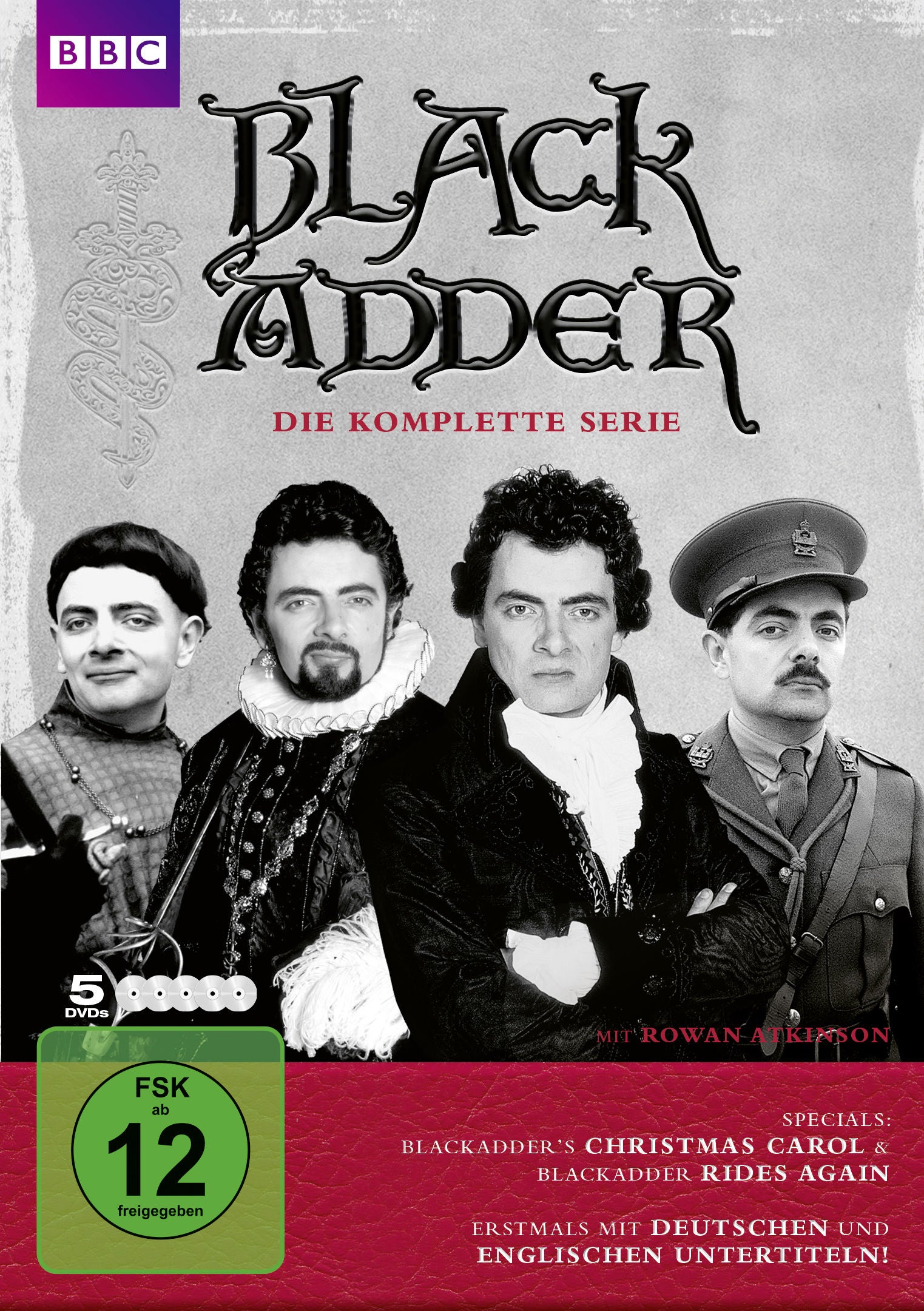 leonine-studios-blackadder-komplettbox-dvd-tv-serie-box image 1