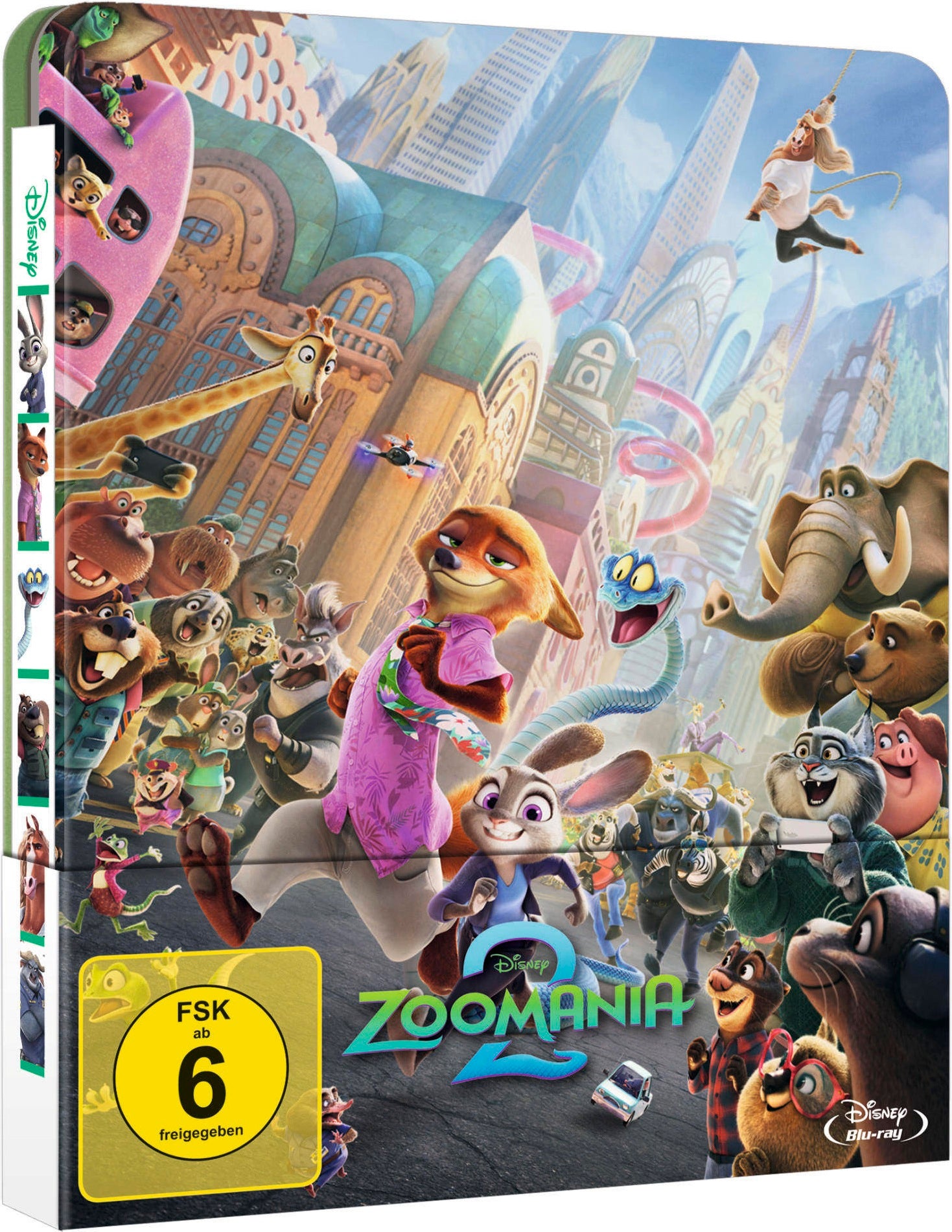 leonine-studios-zoomania-2-blu-ray-steelbook-animation image 2