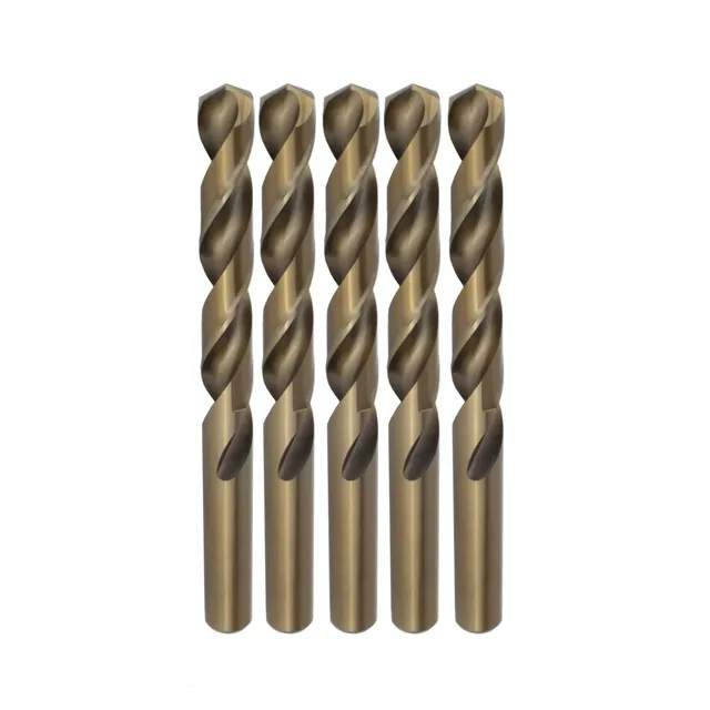 weischer-hss-co-bohrer-6-0mm-5-st-ck-edelstahlbohrer-set image 1