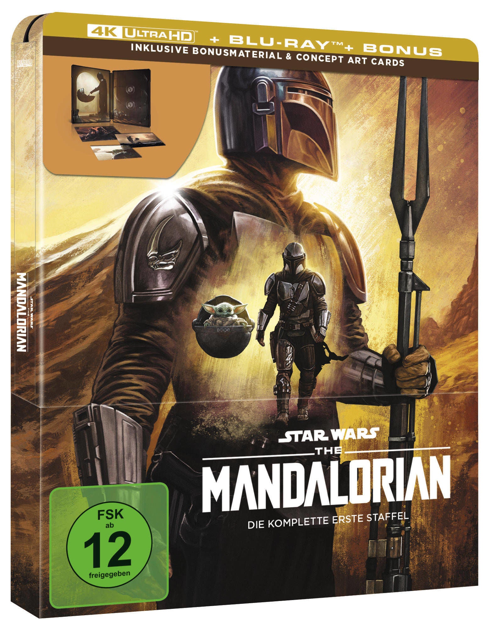 the-mandalorian-staffel-1-4k-uhd-steelbook-blu-ray-star-wars image 2