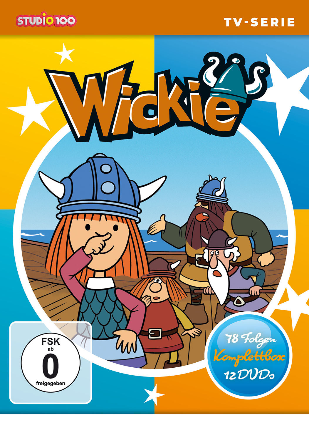 leonine-wickie-starke-m-nner-klassik-dvd-box-12-dvds image 1