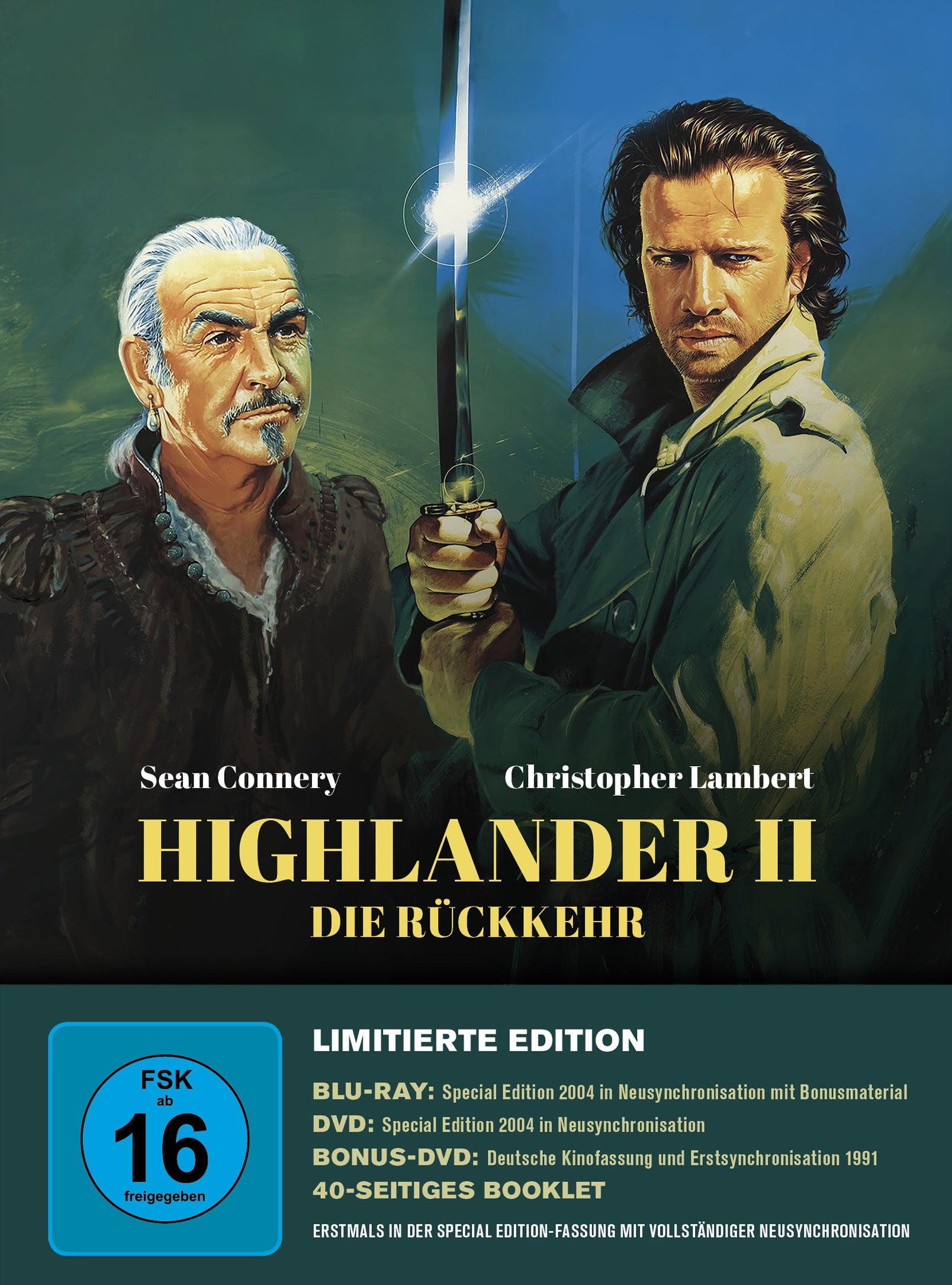 highlander-ii-blu-ray-mediabook-actionfilm-uncut image 1