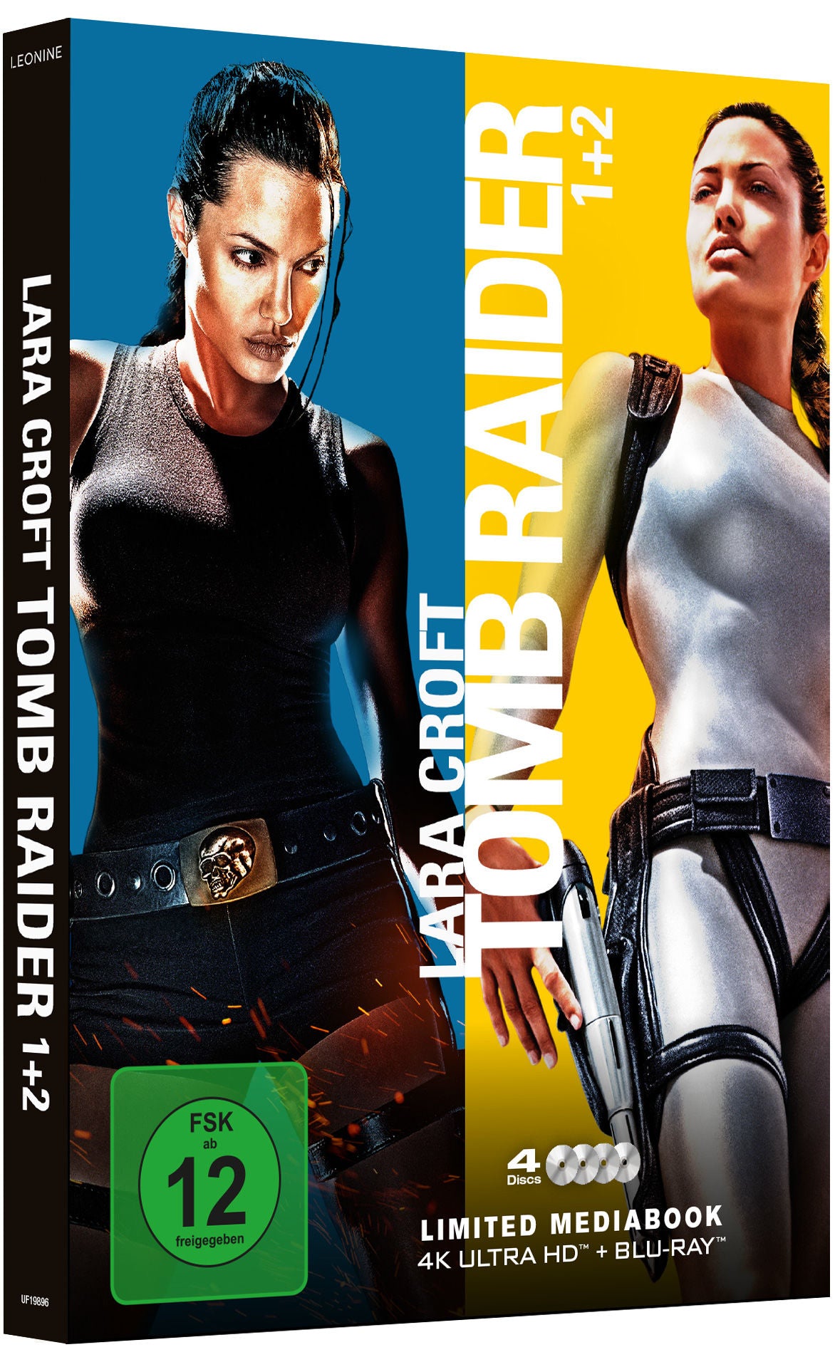 leonine-lara-croft-tomb-raider-1-2-4k-mediabook-blu-ray image 2