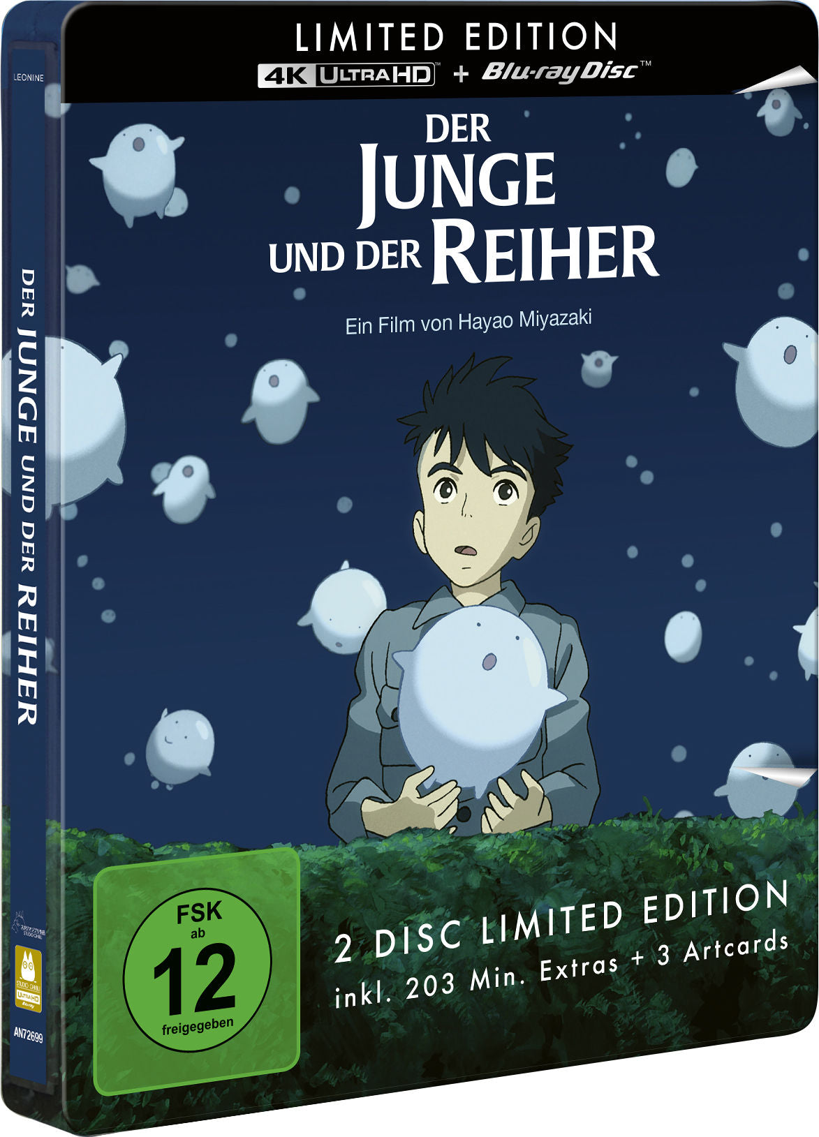 studio-ghibli-der-junge-und-der-reiher-4k-uhd-steelbook-blu-ray image 2