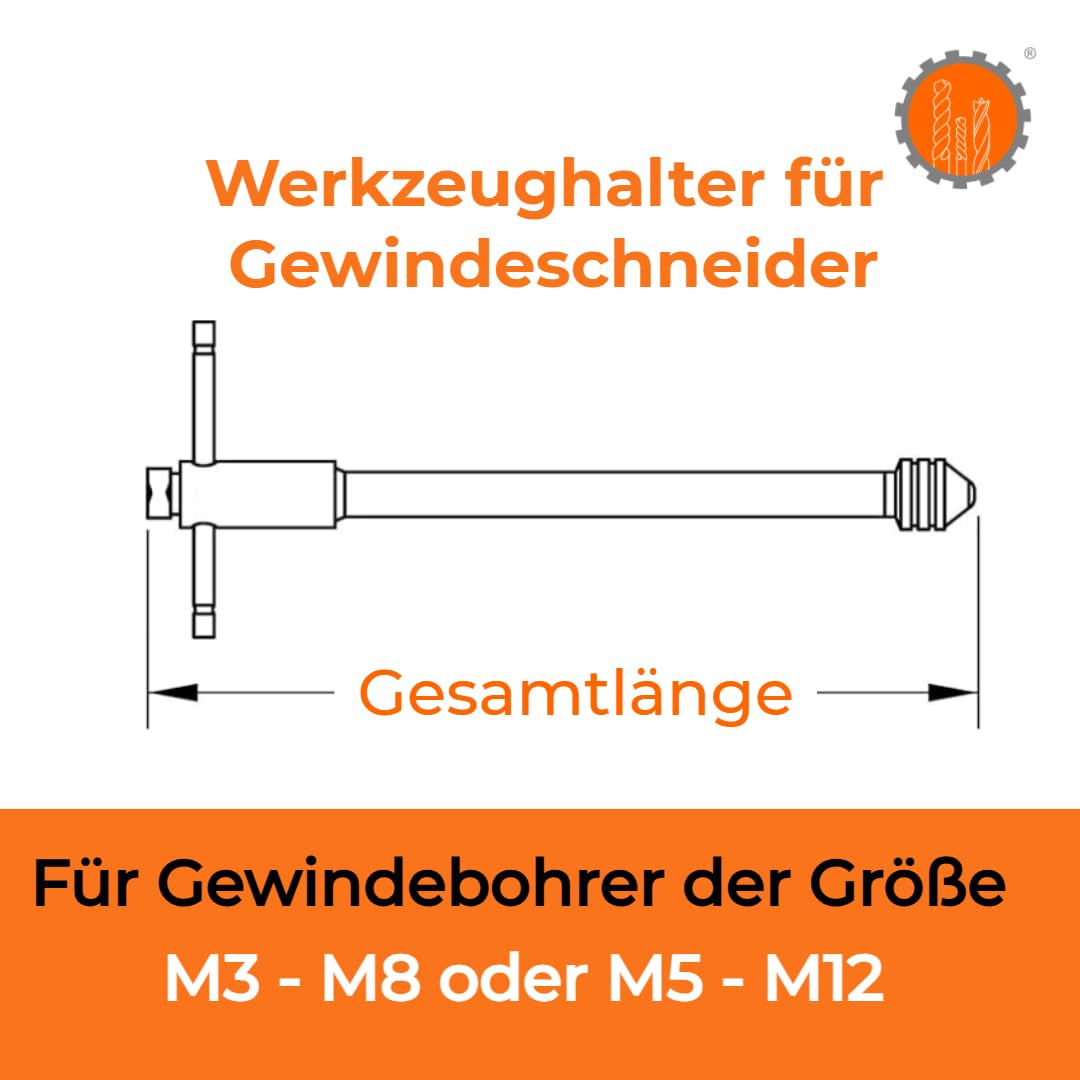 weischer-werkzeughalter-knarre-kurz-m3-m8-t-griff-gewinde image 3