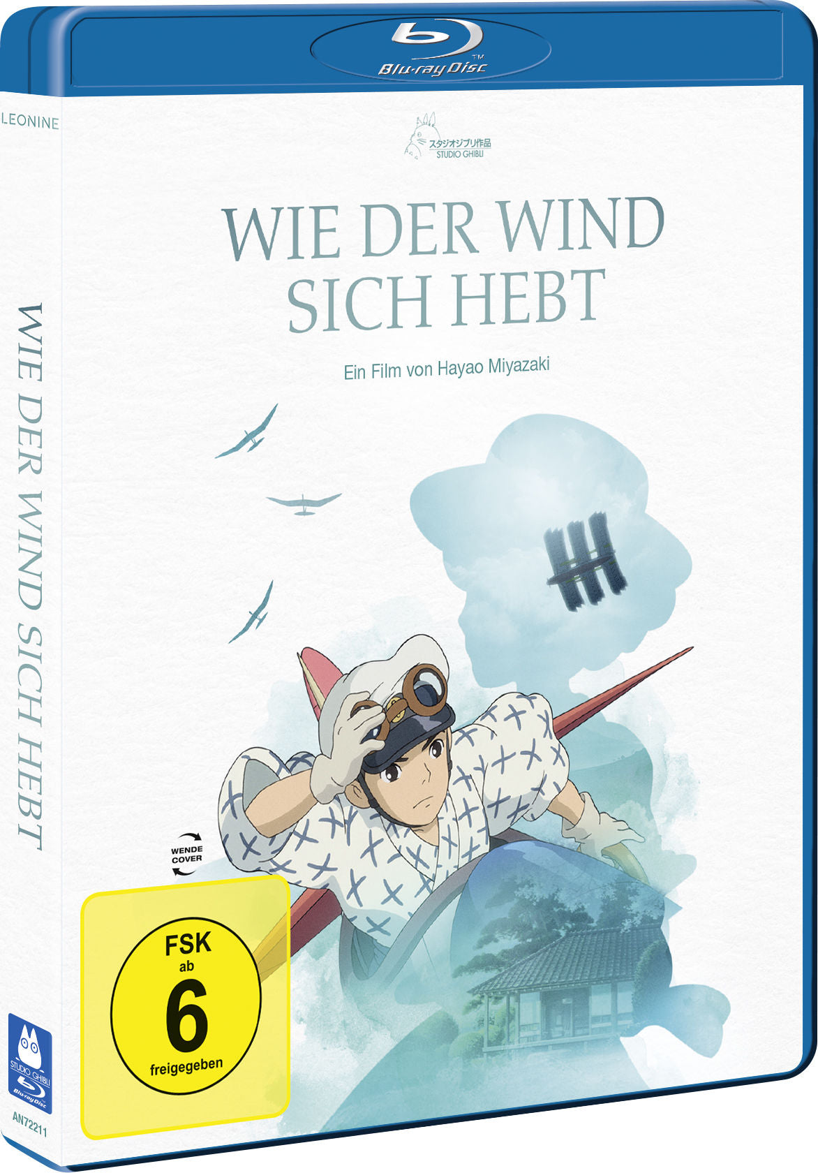 studio-ghibli-wie-der-wind-sich-hebt-blu-ray-white-edition image 2