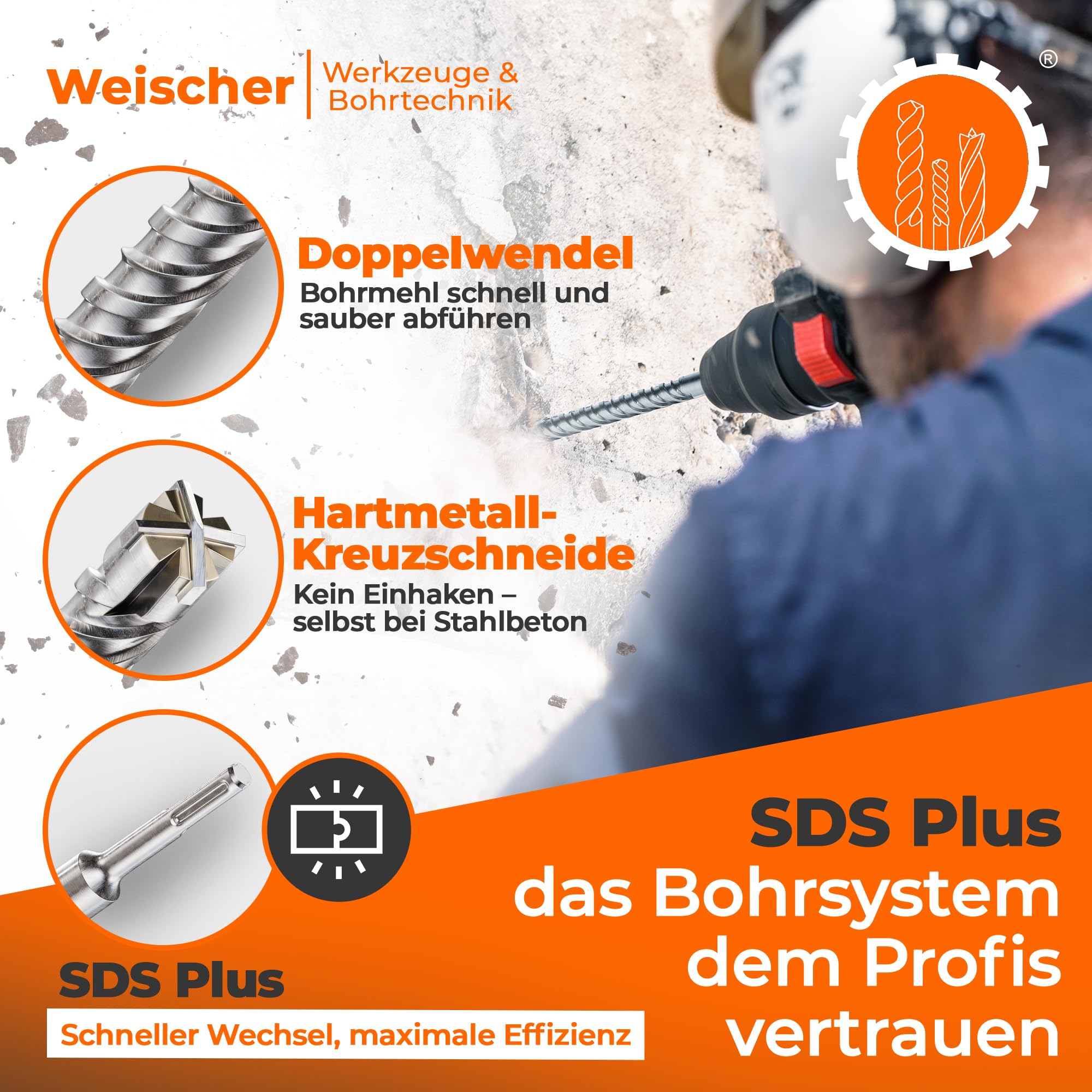 weischer-bohrer-sds-plus-35x400mm-betonbohrer-vierschneidig image 2