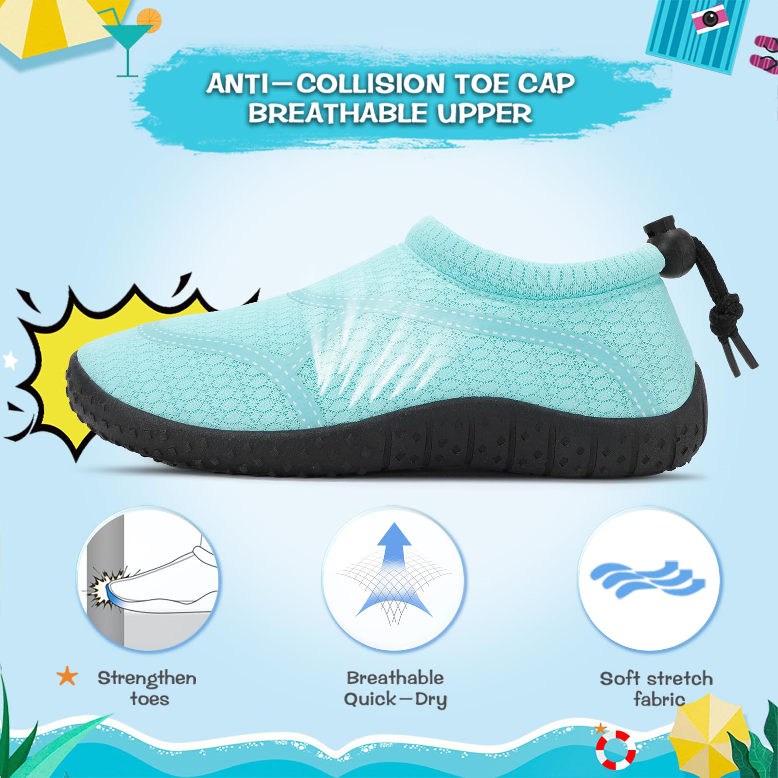 hkr-kiner-water-shoes-kinder-badeschuhe-gr-28-38-strand image 6