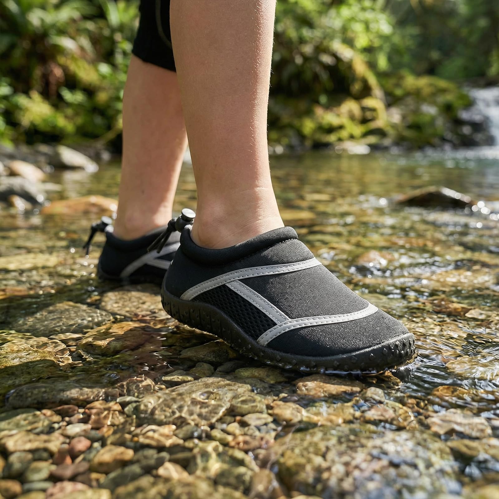 hkr-kiner-water-shoes-kinder-badeschuhe-schwarz-grau image 3
