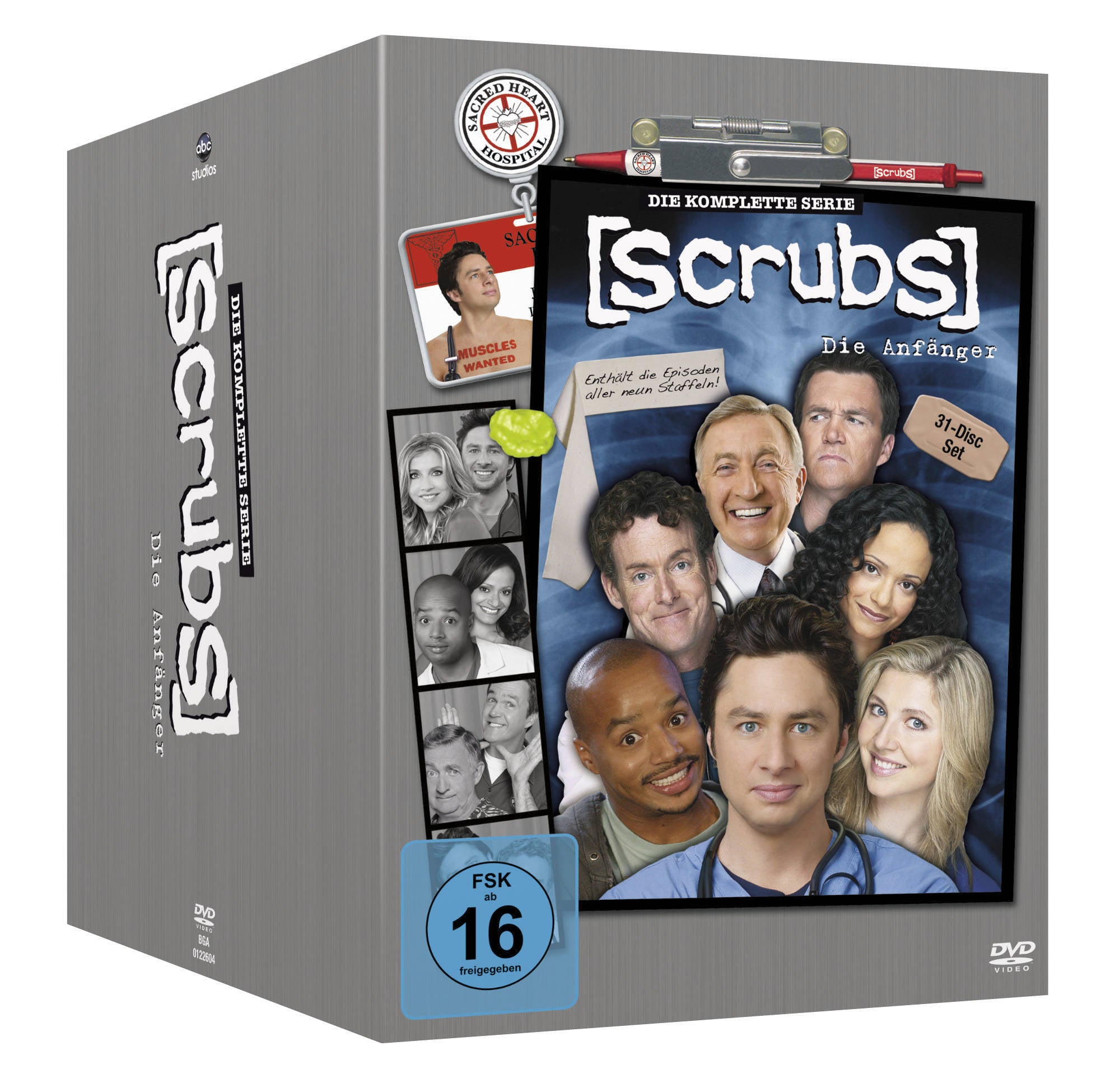 leonine-scrubs-staffel-1-9-dvd-komplettbox-serie image 2