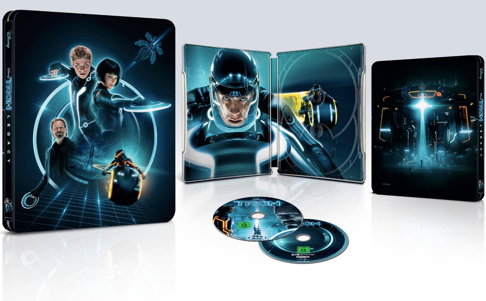 leonine-tron-legacy-4k-uhd-blu-ray-steelbook-disney-sci-fi image 3