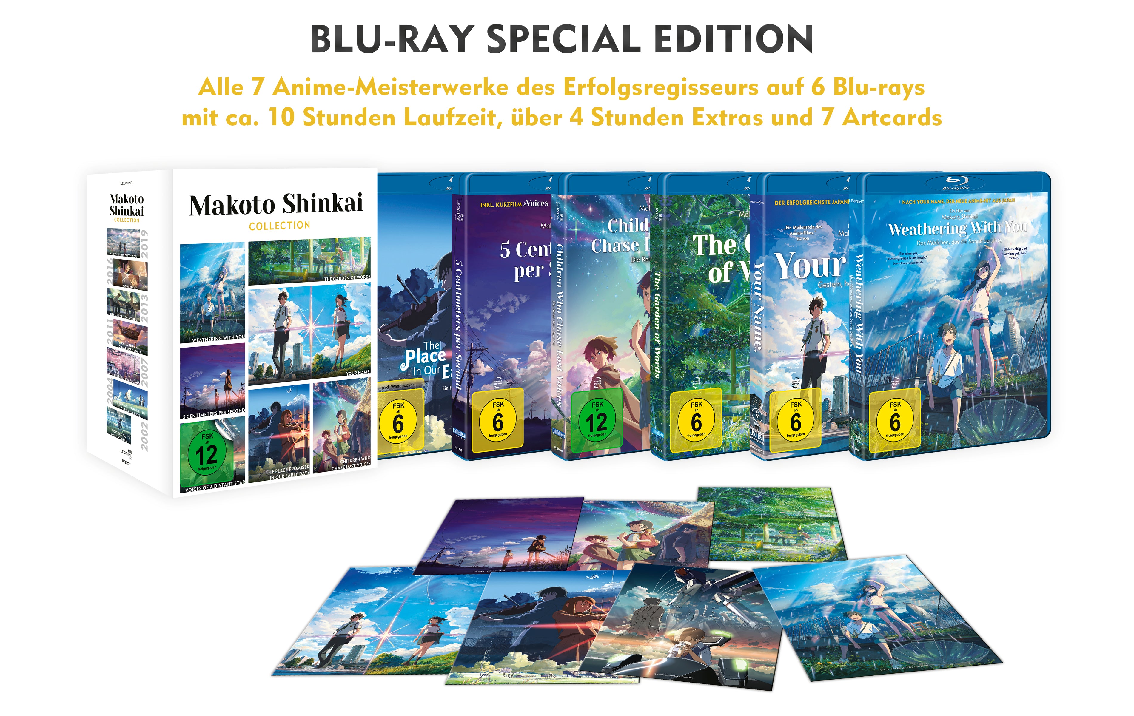 leonine-studios-makoto-shinkai-collection-blu-ray-box-6-discs image 3
