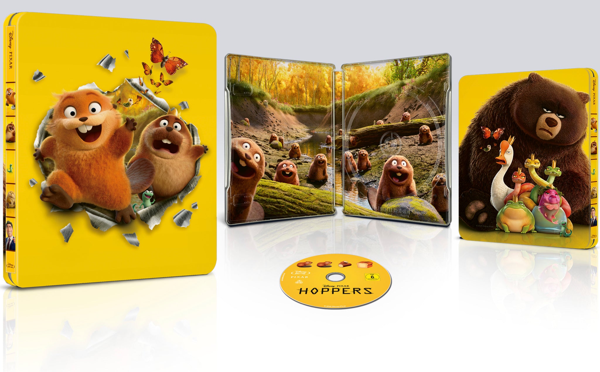disney-pixar-hoppers-lim-steelbook-blu-ray-4k-animation image 3