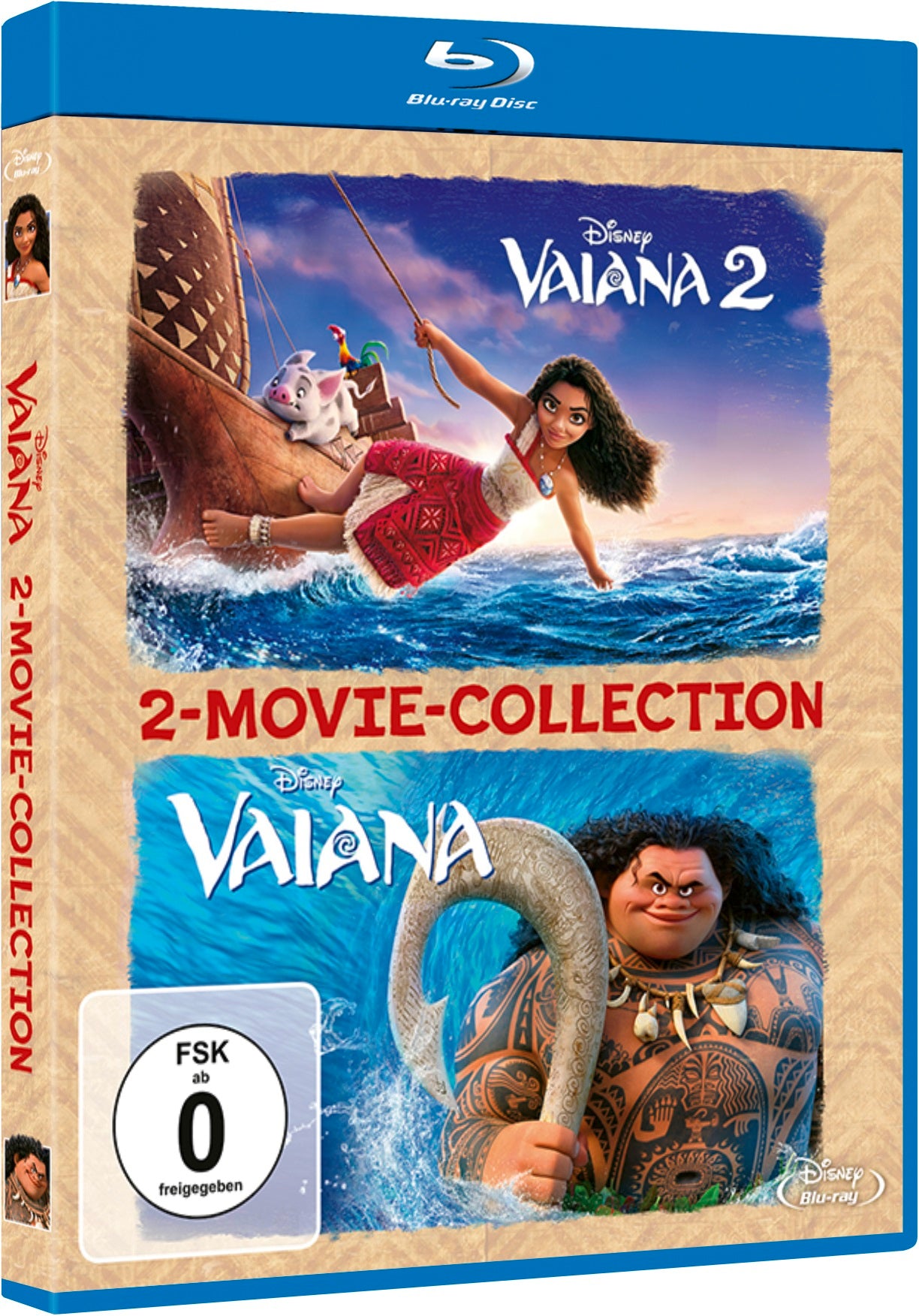 leonine-studios-vaiana-1-2-blu-ray-disney-doppelpack image 2