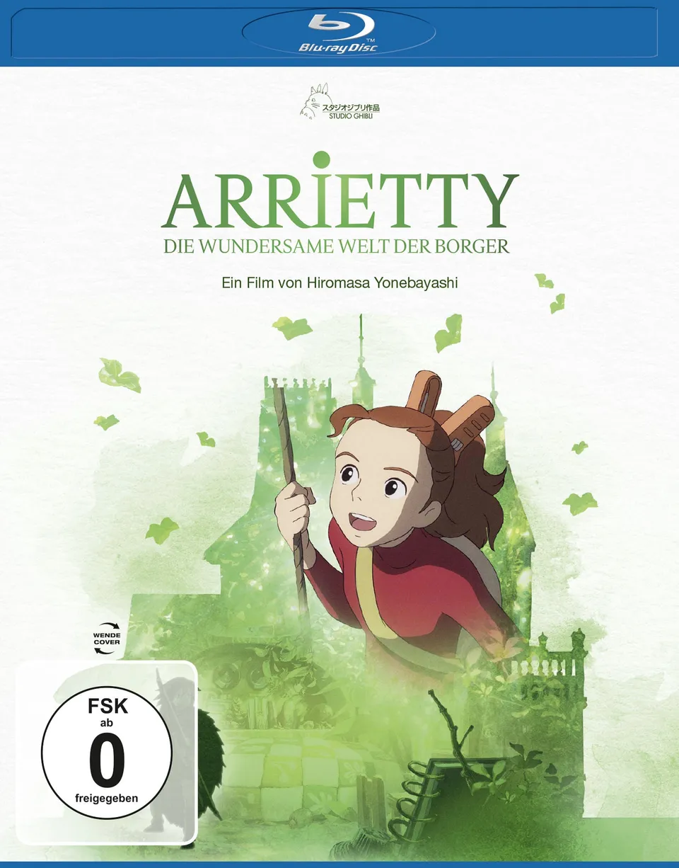 leonine-arrietty-borger-blu-ray-white-edition-anime-ghibli image 1