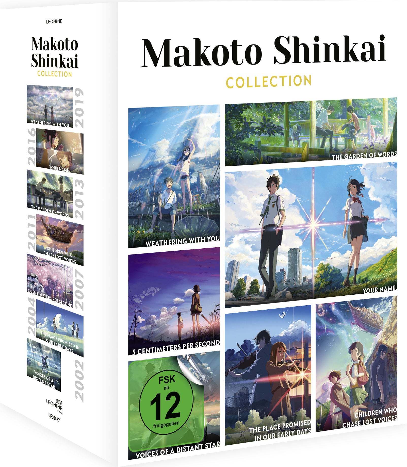 leonine-studios-makoto-shinkai-collection-blu-ray-box-6-discs image 2