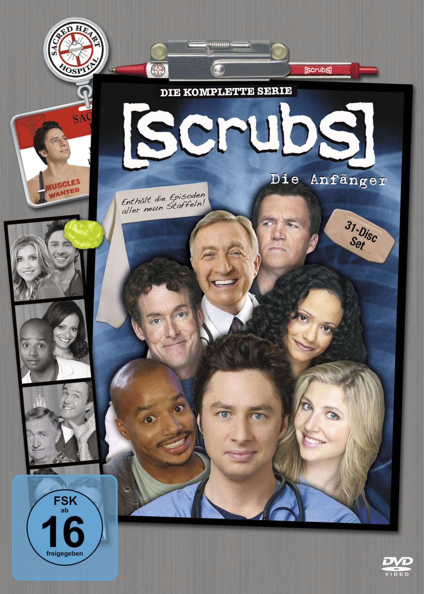 leonine-scrubs-staffel-1-9-dvd-komplettbox-serie image 1