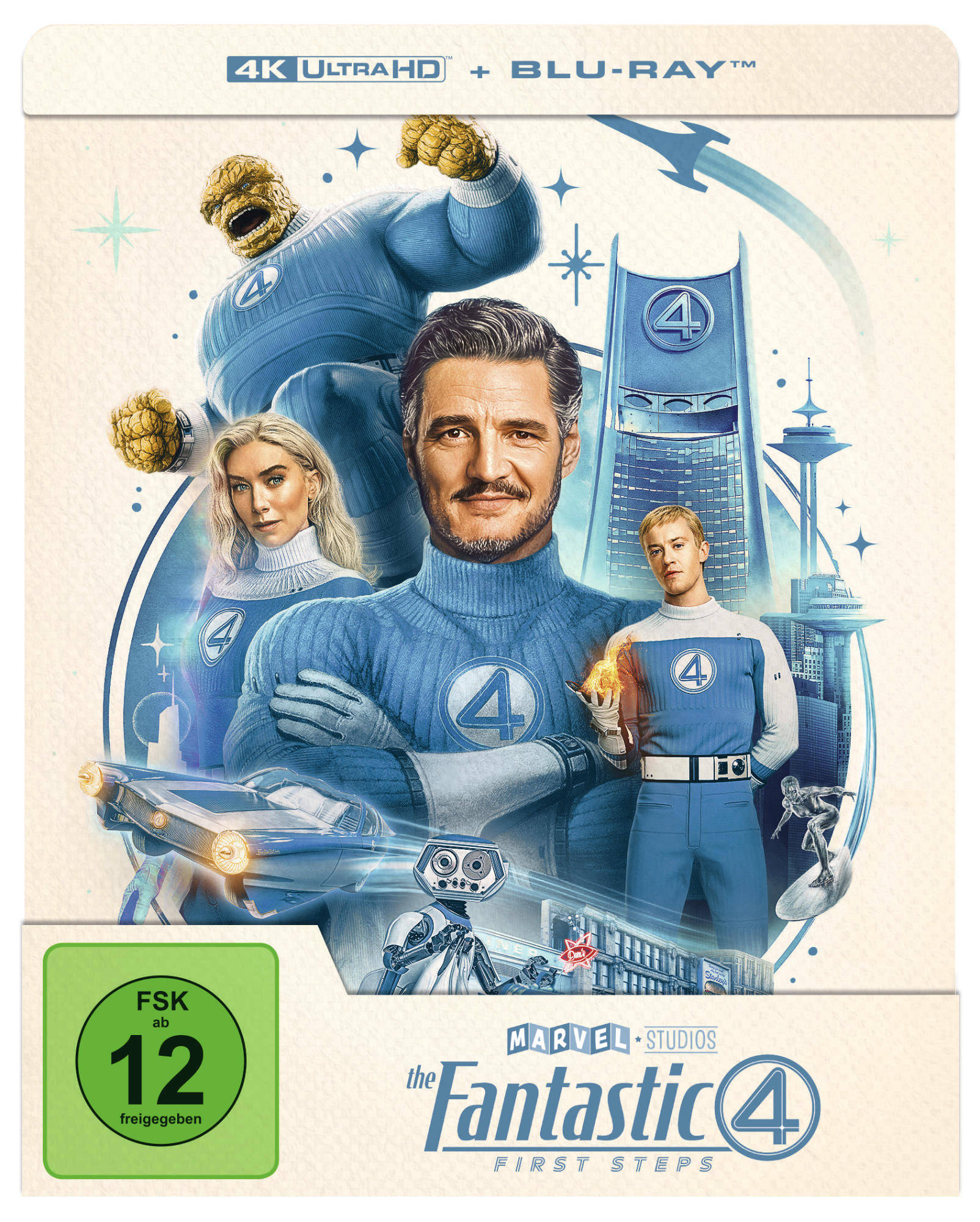 fantastic-four-first-steps-4k-uhd-steelbook-blu-ray image 1