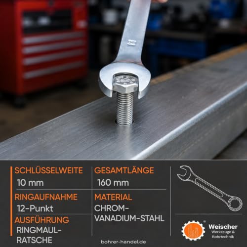 weischer-ringmaul-ratschenschl-ssel-sw-10-mm-chrom-vanadium image 8