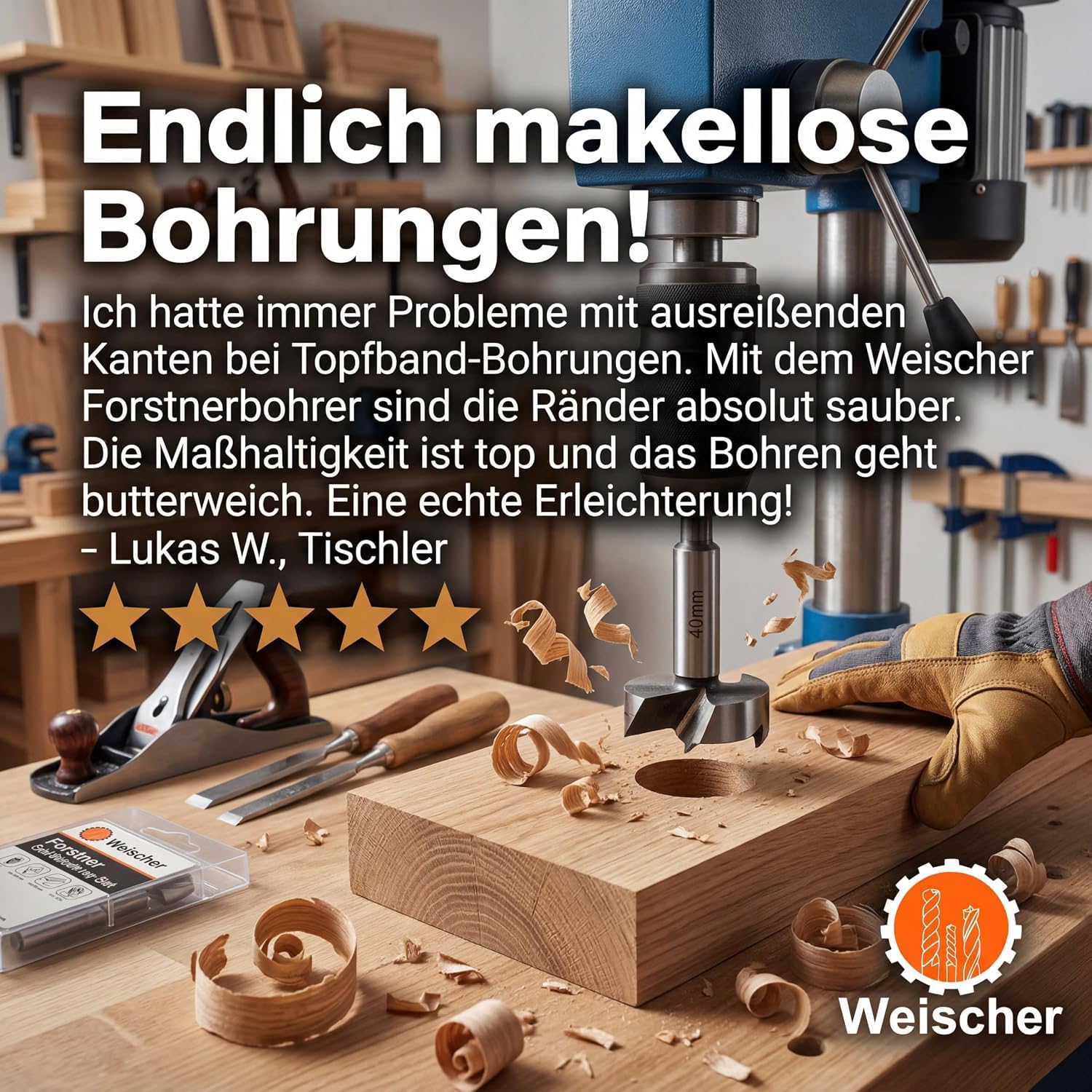 weischer-forstnerbohrer-50mm-gezahnt-holzbohrer-astloch image 5