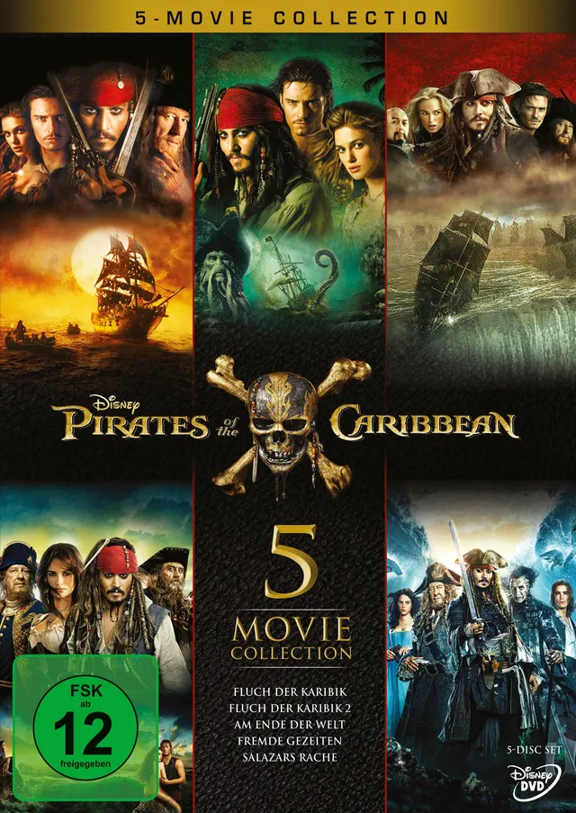 leonine-pirates-of-the-caribbean-1-5-dvd-box-disney image 1