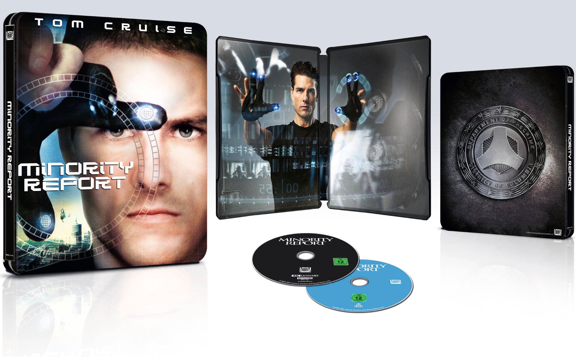 leonine-studios-minority-report-4k-uhd-steelbook-blu-ray-limitiert image 3