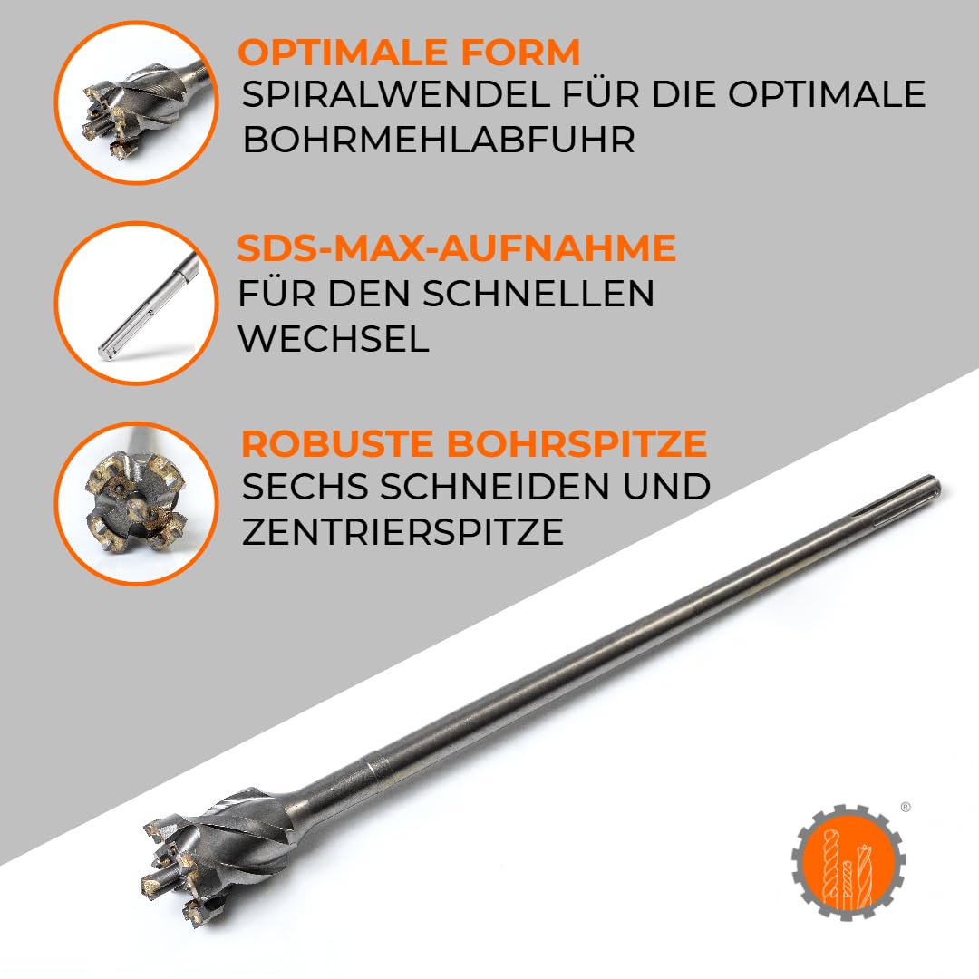 weischer-sds-max-durchbruchbohrer-50x600mm-betonbohrer-6-schneidig image 2