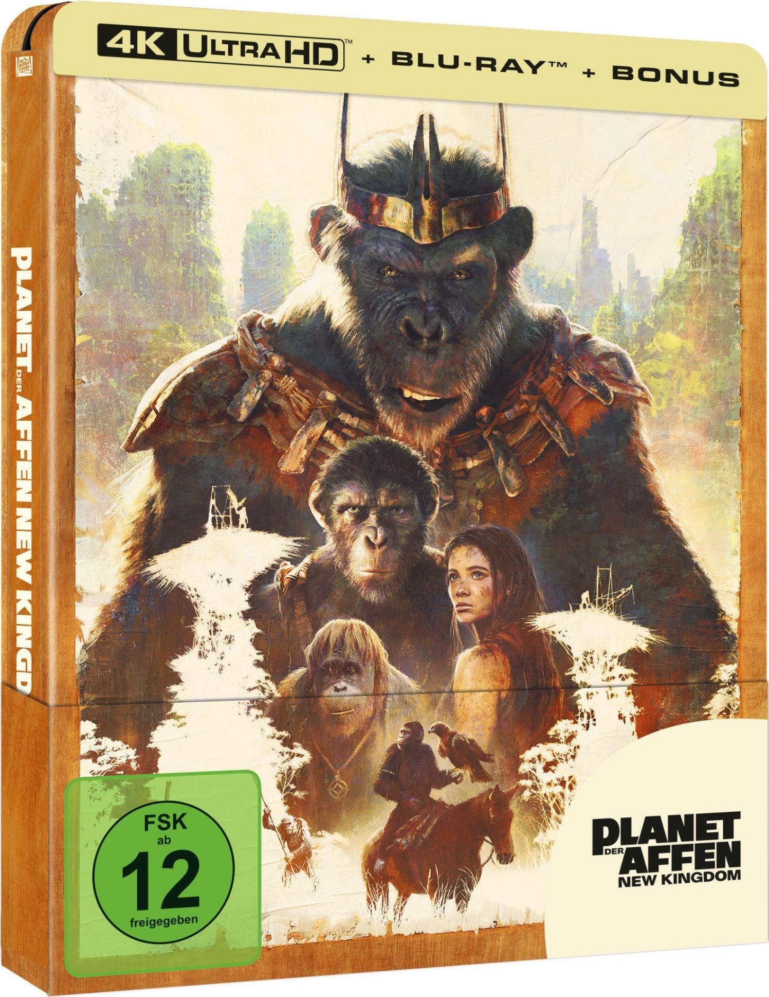 leonine-planet-der-affen-new-kingdom-4k-steelbook-sci-fi image 2