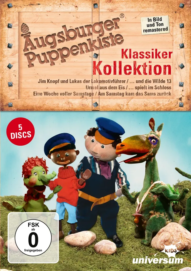 augsburger-puppenkiste-klassiker-kollektion-5-dvds image 1