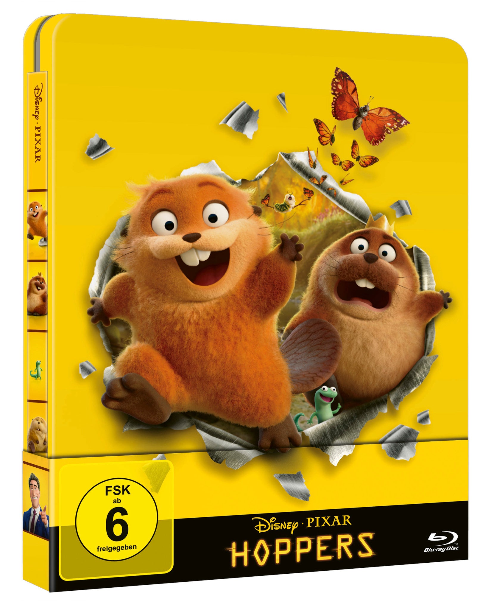 disney-pixar-hoppers-lim-steelbook-blu-ray-4k-animation image 2