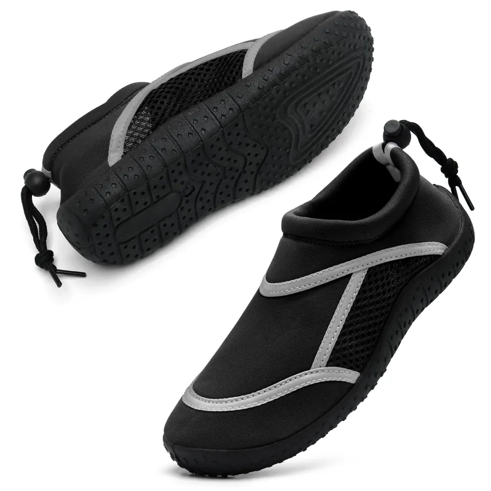 hkr-kiner-water-shoes-kinder-badeschuhe-schwarz-grau image 1