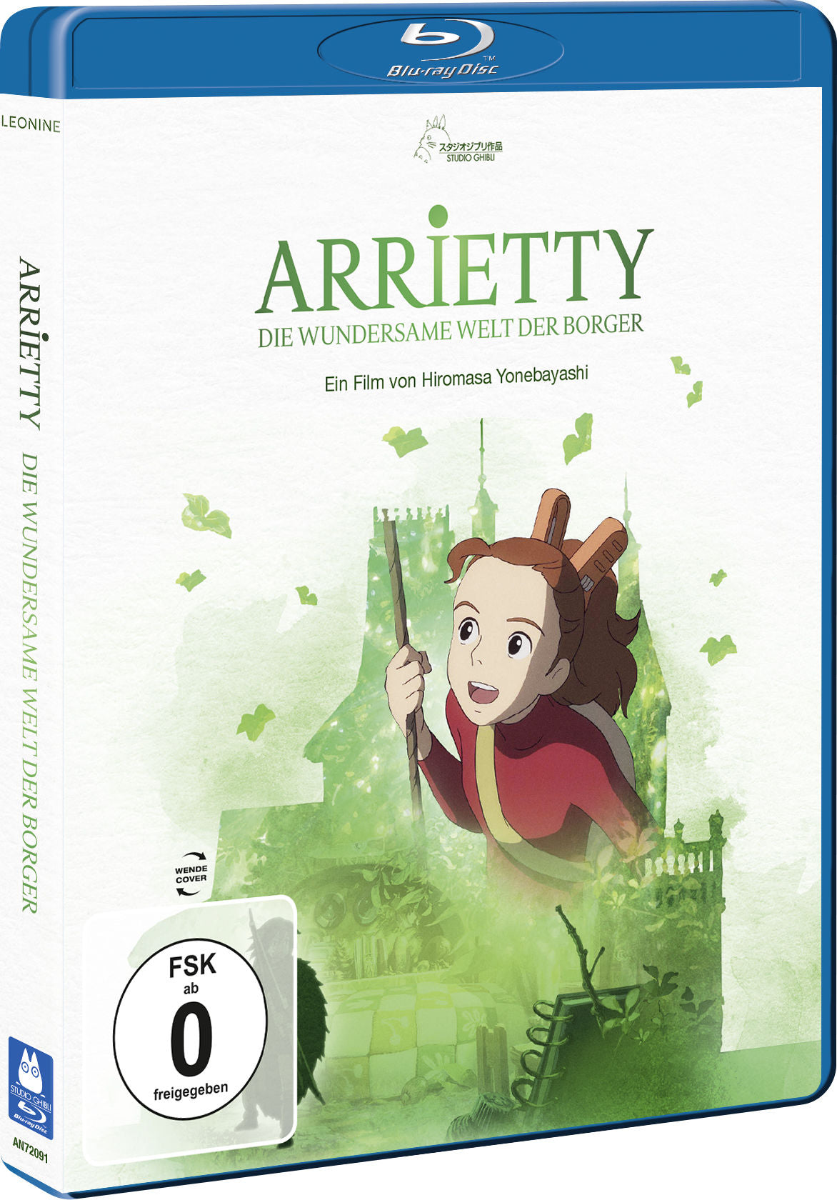 leonine-arrietty-borger-blu-ray-white-edition-anime-ghibli image 2