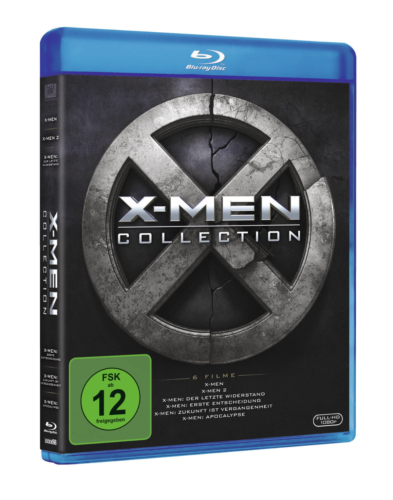 x-men-1-6-blu-ray-box-marvel-6-filme-set image 2
