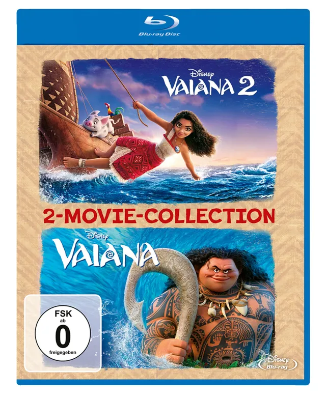 leonine-studios-vaiana-1-2-blu-ray-disney-doppelpack image 1