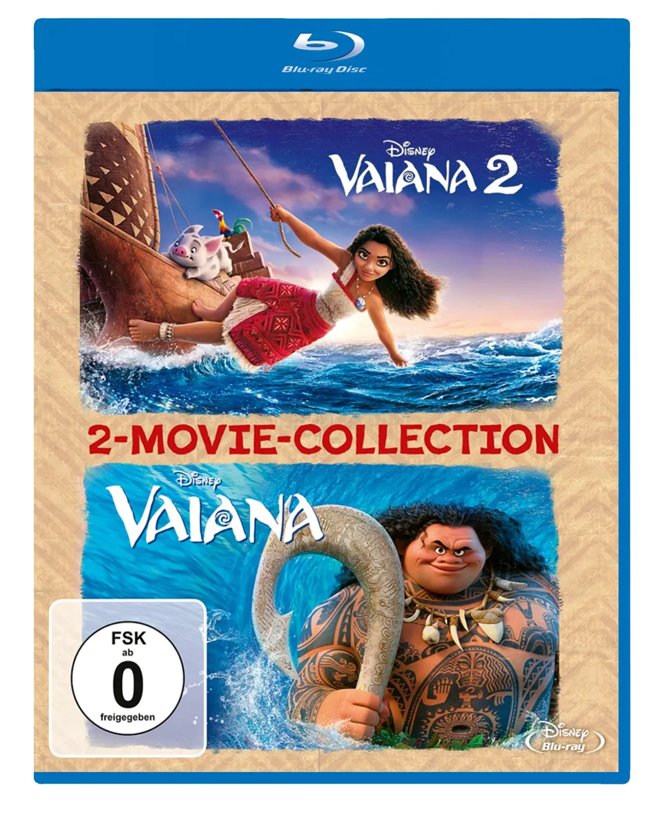 leonine-studios-vaiana-1-2-blu-ray-disney-doppelpack image 1