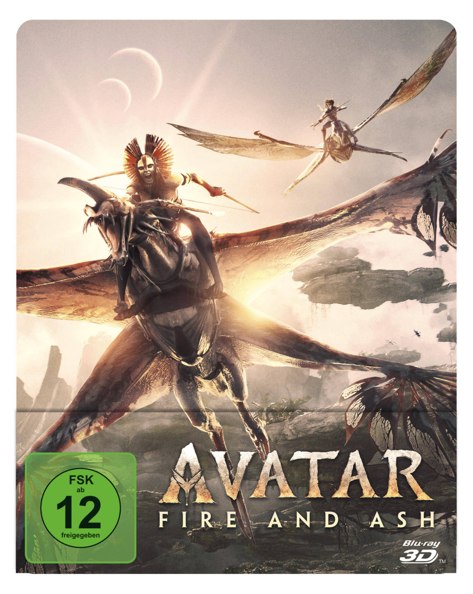 leonine-avatar-fire-and-ash-steelbook-3d-blu-ray-2d-film-sammlerbox image 1