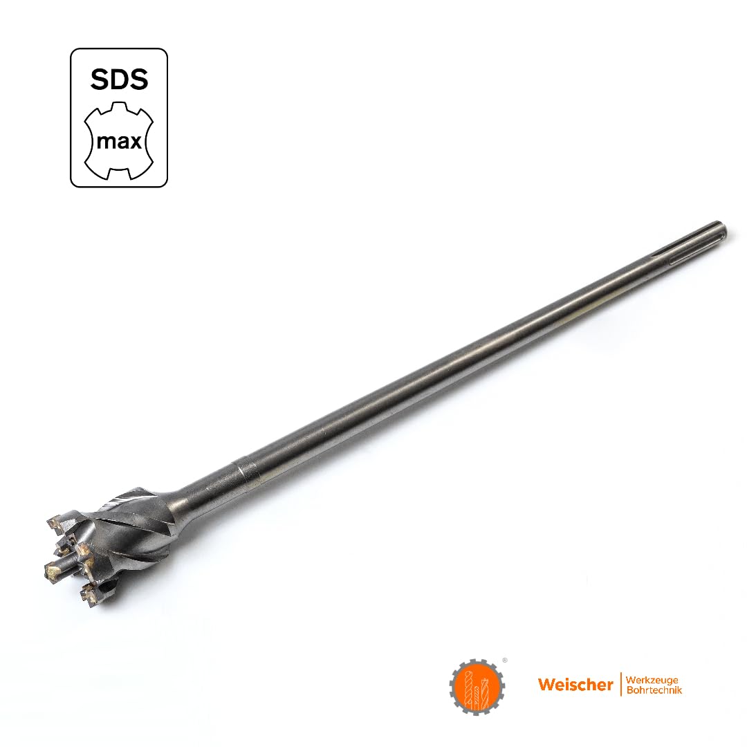 weischer-sds-max-durchbruchbohrer-50x600mm-betonbohrer-6-schneidig image 6