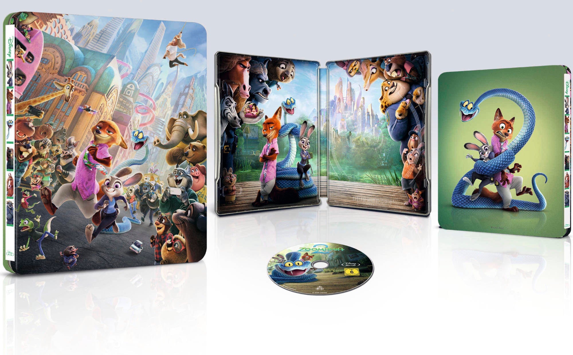 leonine-studios-zoomania-2-blu-ray-steelbook-animation image 3