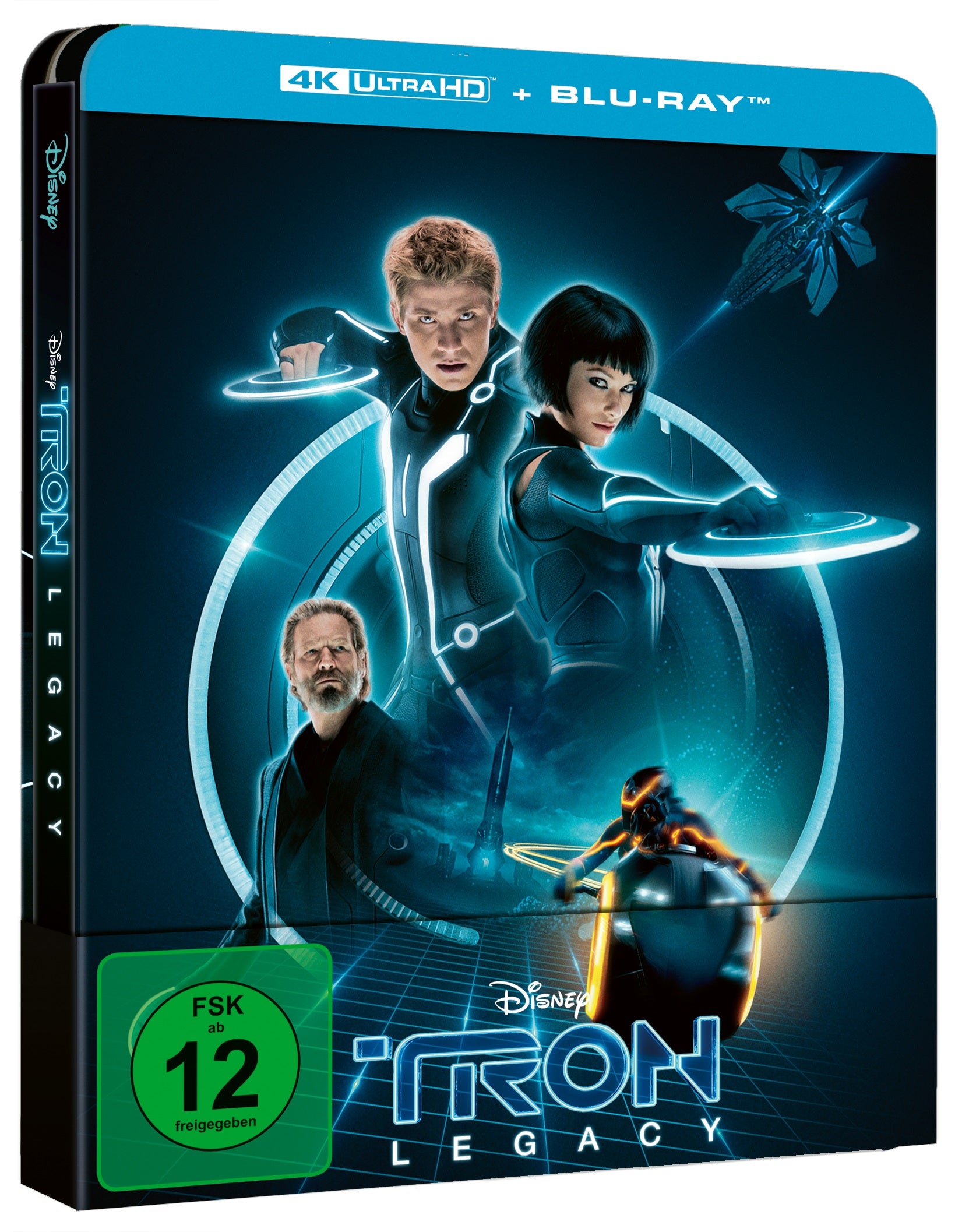 leonine-tron-legacy-4k-uhd-blu-ray-steelbook-disney-sci-fi image 2
