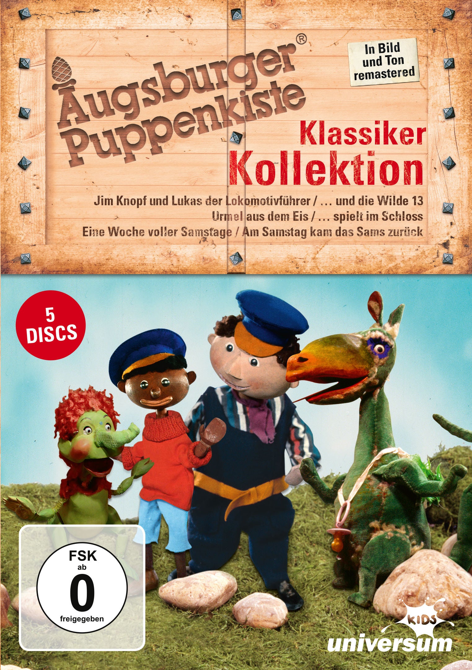 augsburger-puppenkiste-klassiker-kollektion-5-dvds image 1