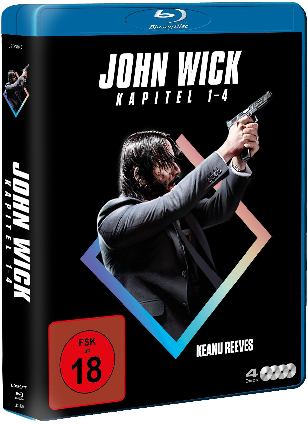 leonine-john-wick-kapitel-1-4-blu-ray-komplettbox image 2